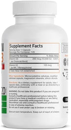 Bronson Vitamin K2 (MK7) with D3 Extra Strength Supplement Bone and Heart Health Non-GMO Formula 10,000 IU Vitamin D3 & 120 mcg Vitamin K2 MK-7 Easy to Swallow Vitamin D & K, 120 Capsules