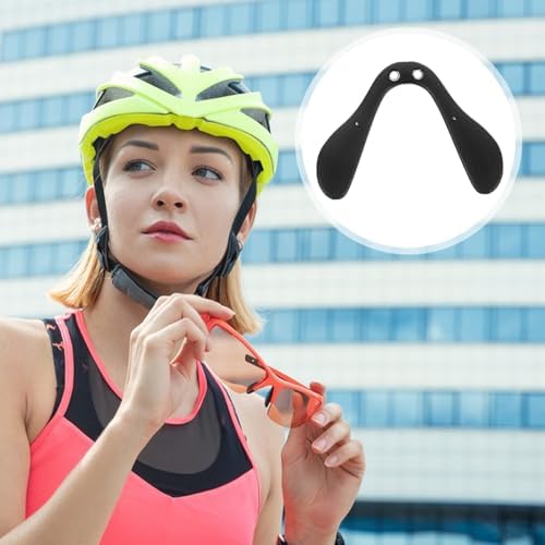Beaupretty Adjustable Nose Pads for Glasses Cycling Sunglasses Anti-Slip Comfort Nose Supports Replacement Eyeglasses Bracket 3 Pack