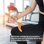 Wood Therapy Massage Tools,Wooden Lymphatic Drainage Massager, Cellulite Remover Body Sculpting Tool for Cellulite Reduction,Muscle Tension Release,Body Contouring-12 * 6 in