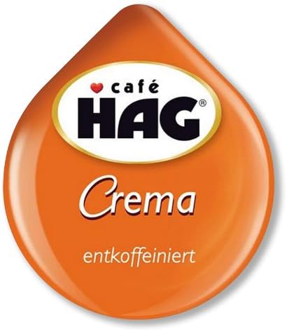 Tassimo Cafe HAG Crema Decaffeinated (pack of 5)