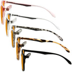 Eyekepper 5-pack Blue Light Filter Glasses Women - Fashion Computer Reading Glasses
