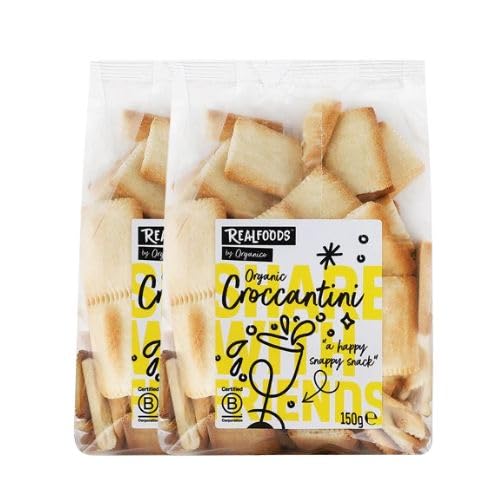 Organico Classic Croccantini Crackers 150g - Pack of 2
