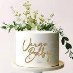 Virgo Cupcake Toppers,Acrylic Gold 12 Constellation Virgo Cake Toppers August September Birthday Cake Decoration for Horoscope Astrology Birthday Party Supplies
