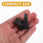 Wheelchair Support Block 4Pcs Replacement Parts Seat Rail Guide for Drive and Transport Wheelchairs Durable Cushion Accessories 1.37X1.18X0.66In