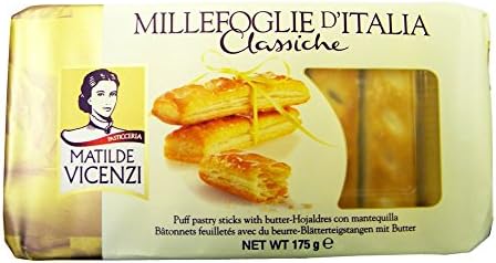 Matilde Vicenzi - Italian Puff Pastry Sticks - 175g (pack of 2)