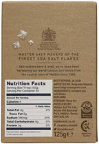 Maldon Salt, Smoked Sea Salt Flakes, 4.4 oz (125 g), Kosher, Natural, Gently Smoked Over Oak, Handcrafted, Gourmet, Pyramid Crystals, 2 Count