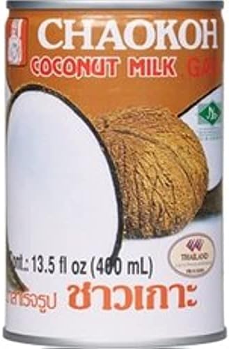 Chaokoh Coconut Milk, 13.5-ounce Cans (Case of 12)