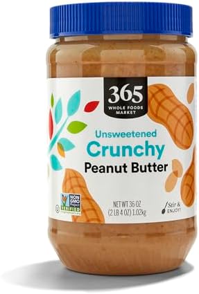 365 by Whole Foods Market, Crunchy Peanut Butter With Salt, 36 Ounce