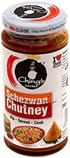 Ching's Secret Schezwan Chutney - Chutney You Can Dip In, Spread or Cook with - 8.8oz. 250g.