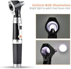 Jiusion 3X Otoscope with LED, Portable Handheld Ear Check Magnifier with 8 caps and 1 Storage case for Doctor Nurse Adult Kid Dog Cat Pet