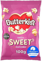 Butterkist Sweet Popcorn - 100g x 8 Bags
