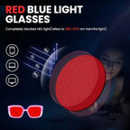 Eyekepper Metalless Screwless Blue Light Blocking Glasses Spring Hinges for Computer Gaming