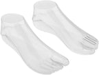 Female Plastic Foot Model Tools for Sandals Display (Transparent)