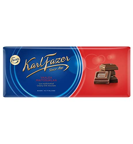 Fazer Karl Fazer Creamy milk Chocolate 10 bars of 200g