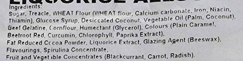 Taveners Liquorice Allsorts 500g
