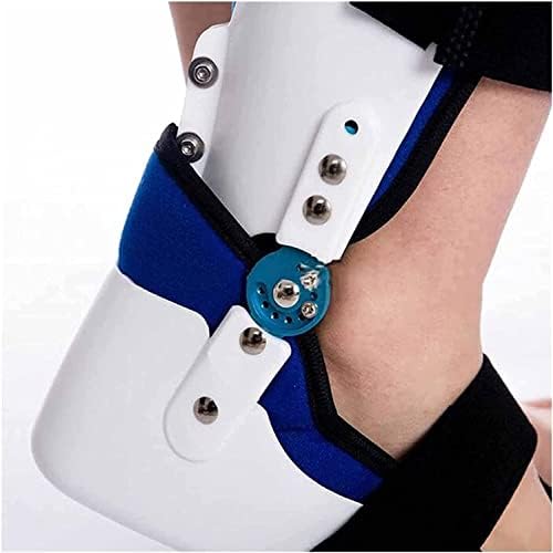 Adjustable Ankle and Foot Orthosis Knee Support Orthosis Immobilizer Hinged Hip Knee Support Brace Used for Left and Right Leg 22.7.27(V?Nster-M)