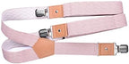 Suspenders for Men Adjustable Y Back Elastic with Strong Clips