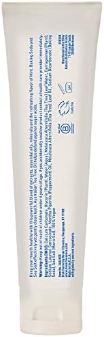 Desert Essence Tea Tree Oil Toothpaste - Mint - 18.75 Oz (6.25 Oz * Pack of 3) - Refreshing Taste - Deep Cleans Teeth & Gums - Helps Fight Plaque - Sea Salt - Pure Essential Oil - Baking Soda