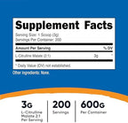 Nutricost L-Citrulline Malate (2:1) Powder (600 Grams)
