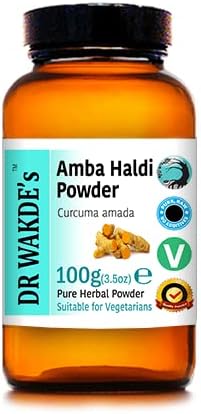Amba haldi Powder (Mango-Ginger | Curcuma Amada) - 100g (3.5oz)