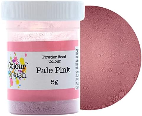 Culpitt MATT PALE PINK Edible Cake Sugarcraft Decorating Colour Splash Dust 5g