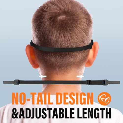Buyisgle Kids Eye Glasses Strap - No Tail Sunglasses Straps Cords for Boys Toddler and Girls - Eyeglass Holders Around Neck - Adjustable Eyewear String Lanyard Retainer - 4 PCS（10.5 Inch