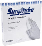 Surgitube Tubular Gauze, Size 2P – 7/8" x 50 yd, Closer Knit, Designed for Use Without Applicator – Part # GL242