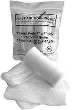 MCR Medical Box of 100 First Aid Training Kits, Basic