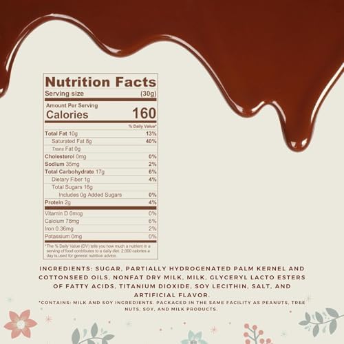 Merckens Super White Melting Wafers 8 Ounces Bulk Bag Perfect For Dipping, Deserts, Baking And More
