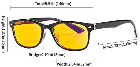 Suertree Reading Glasses Blue Light Blocking Eyewear Reading Aids Anti Blue Readers Eyeglasses for Women Men