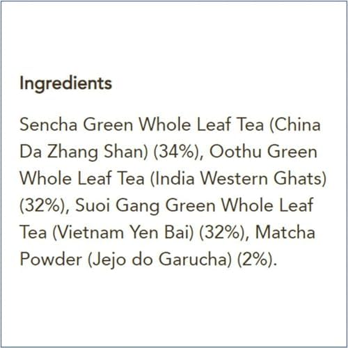 Pukka Supreme Matcha Green, Organic Herbal Tea, 20 individually wrapped Tea Bags (Pack of 6)