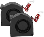 2PCS 24V Cooling Fans 5020 Double Ball Bearing Heat Sink Fan for SV08 3D Printer 10000RPM High Speed