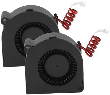 2PCS 24V Cooling Fans 5020 Double Ball Bearing Heat Sink Fan for SV08 3D Printer 10000RPM High Speed