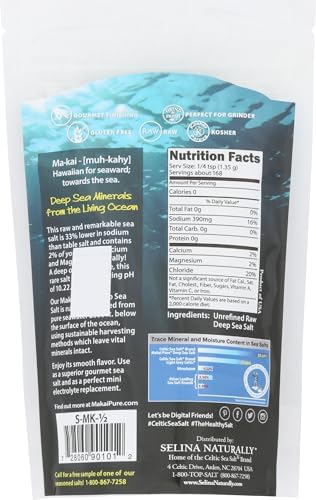 Celtic Sea Salt Makai Pure Gourmet Sea Salt, 8 Ounce