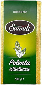 Sanniti Italian Instant Polenta, 17.6 oz (Pack of 4)