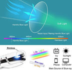 4 Packs Lightweight Reading Glasses for Women Men Blue Light Blocking Readers 1.0 1.5 2.0 2.5 3.0 4.0