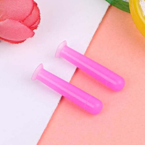 2Pcs Blue Handy Silicone Contact Lenses Small Suction Cups Stick RGP Inserter Remover Contact Lens Cases Accessories for Health and Household, Contact Lens Cases