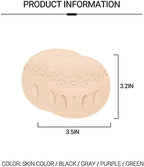 Honeycomb Fabric Forefoot Pads, Soft Ball of Foot Cushion, Women High Heels Invisible Toe Socks, Half Forefoot Socks for High Heels Sandals (5 Pairs Beige)