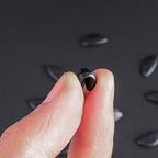 Eyeglass Nose Pads,BEHLINE 5 Pairs Nosepads Nose Piece Replacement for Sunglasses & Eyeglass Frames,Soft Silicone Anti-Slip Nose Bridge Pads/Nose Guards (Black)