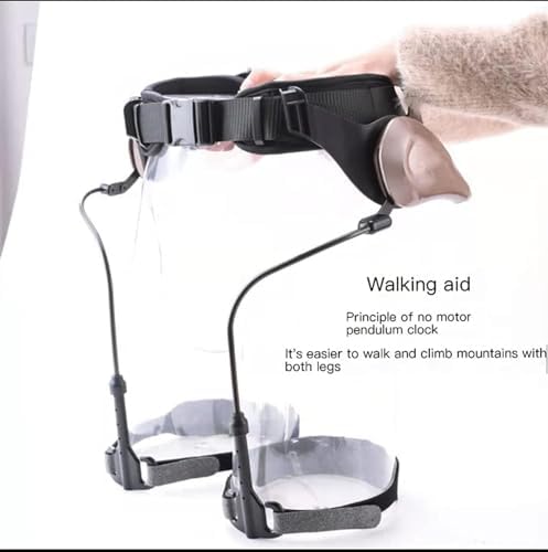 Walking Aid, Bionic Body Power Walking Aids, Stroke Hemiplegia Lower Limb Rehabilitation Training Leg Walking Training, Auxiliary Walking Aid for Walking Wit