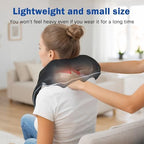 Joyset Neck Massager for Pain Relief Deep Tissue with Heat,Shiatsu Neck and Back Massager 4D Deep Kneading Massage for Shoulder,Gifts for Women Men Mom Dad Friend