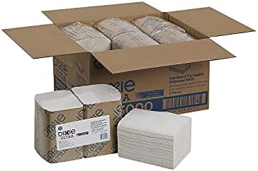 Georgia-Pacific 3213000 EasyNap 2-Ply Embossed Dispenser Napkins, White (Pack of 3000)