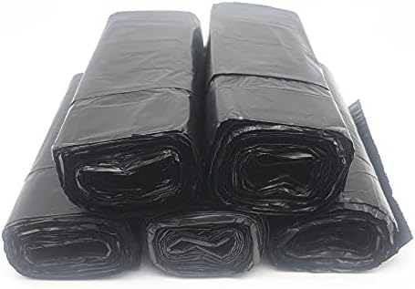 5 Gallon Black Drawstring Trash Bags, Small Garbage Bag Home Trash Can Liners 100 Counts