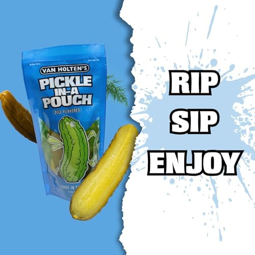 Van Holten's Pickles - Jumbo Dill Pickle-In-A-Pouch - 6 Pack