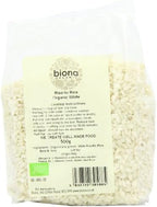 Biona Risotto Rice White Organic 500 g (Pack of 3)