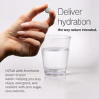 Molecular H2TAB Hydrogen Water Tablets with Magnesium -12 PPM Hydrogen Tablets for Drinking Water -Rich in Antioxidants, Supports Cellular Health, Recovery & Cognitive Function (30 Counts, Raspberry)