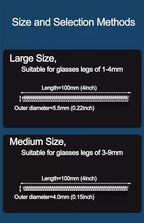 Eyeglasses Ear Cushion, Anti-Slip Comfort Eyeglasses Temple Tips Sleeve Retainer, Non Slip Eyeglass Ear Cushions