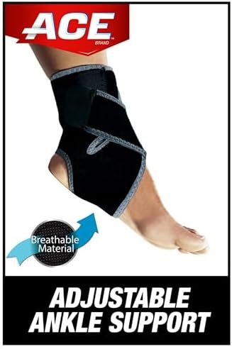 Ace Neoprene Ankle Brace, One Size (1 Brace)
