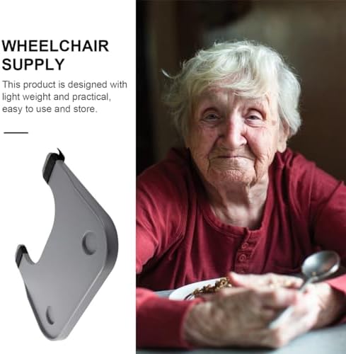 Wheelchair Lap Tray, Removable Wheelchair Tray Table for Adult Elderly Eating Reading Sturdy ABS Plastic Wheelchair Dining Table Board,Pink