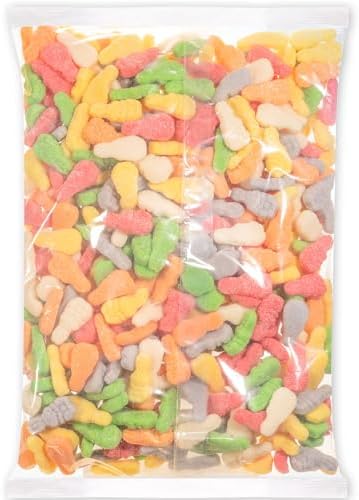Albanese World's Best Sweet Sanded Gummi Albunnies, Great Easter Basket Stuffers, 4.5lbs of Easter Candy, Celebrate with Bulk Candy